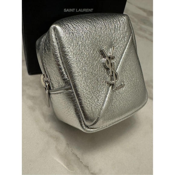 Yves Saint Laurent Silver Baby Bag - Picture 5 of 10